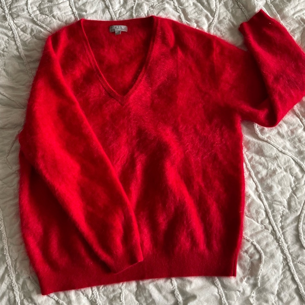 J. Crew Cashmere V-Neck Sweater